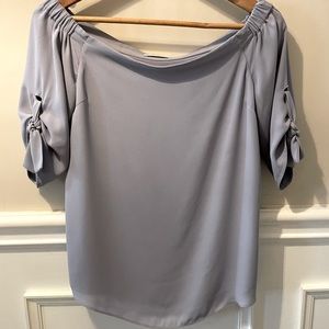 Aritzia Babaton lilac off the shoulder top